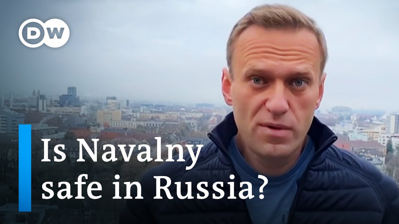 Poisoned Opposition Leader Alexei Navalny Heads Back To Russia | DW ...