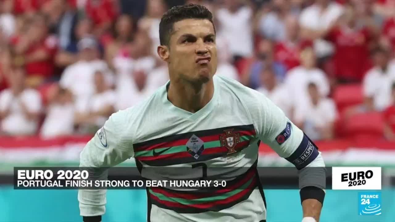 Euro 2020: Ronaldo scores twice as holders Portugal beat ...