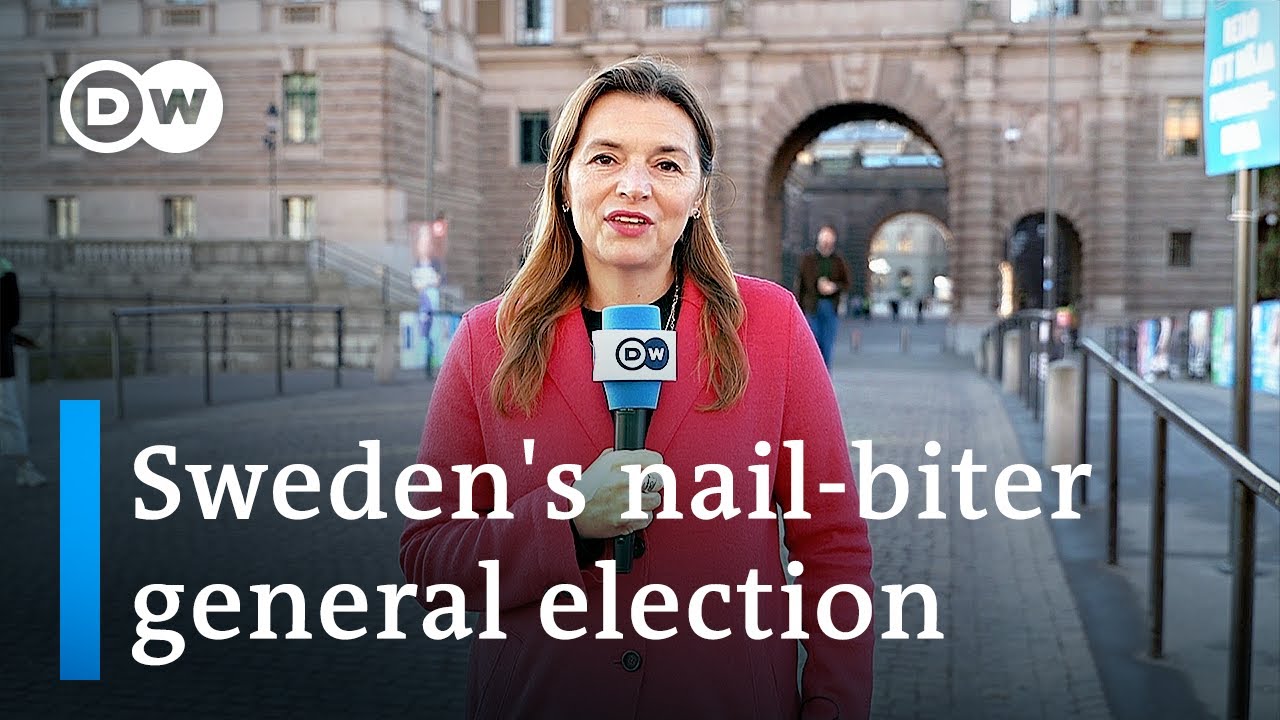 Right-wing Bloc Has Razor-thin Lead In Sweden's General Election | DW ...