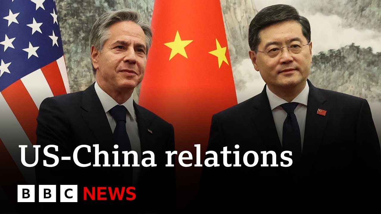 US Secretary Of State Antony Blinken Begins Meetings In China – BBC ...