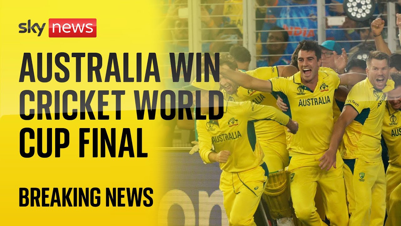 Cricket World Cup: Heartbreak for hosts India as Australia win in final ...