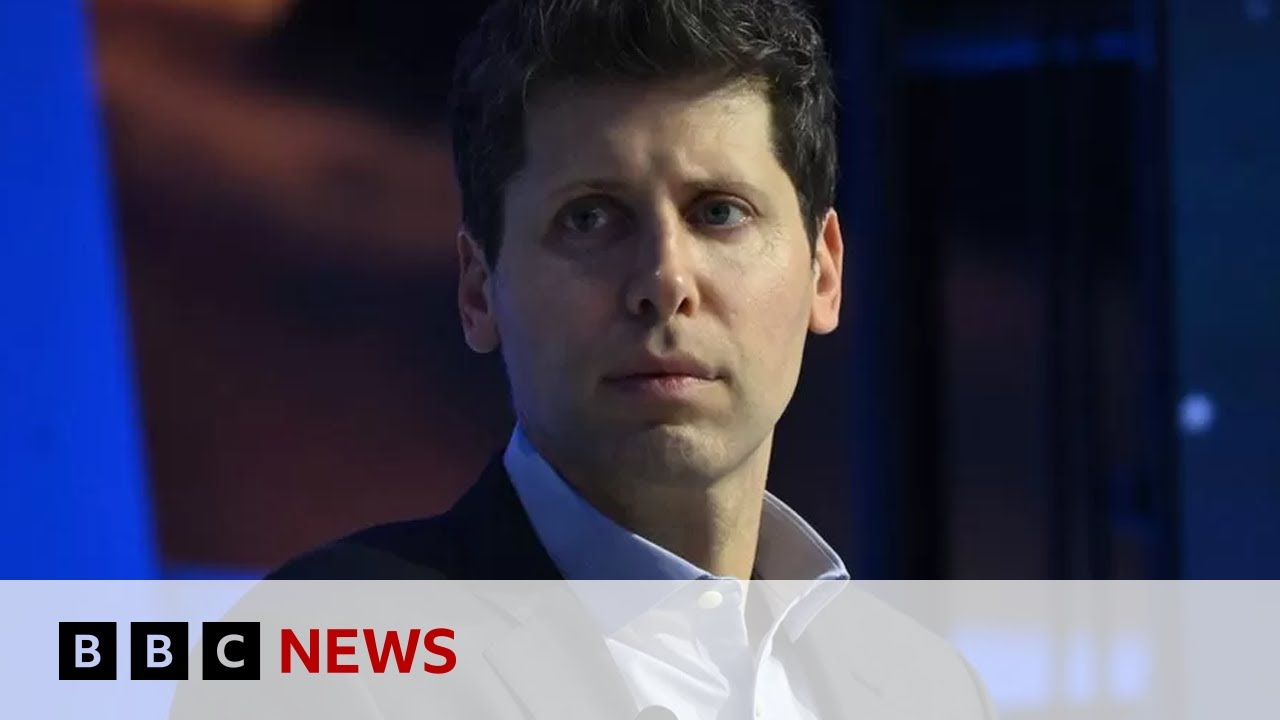 Sam Altman To Return As Openai Boss Days After Being Sacked Bbc News World News 0110