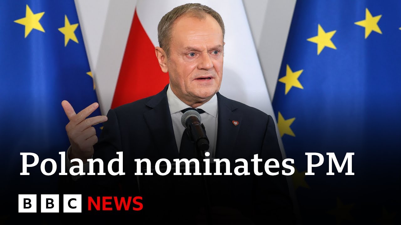 Donald Tusk Nominated As Polish Prime Minister | BBC News ) Open ...