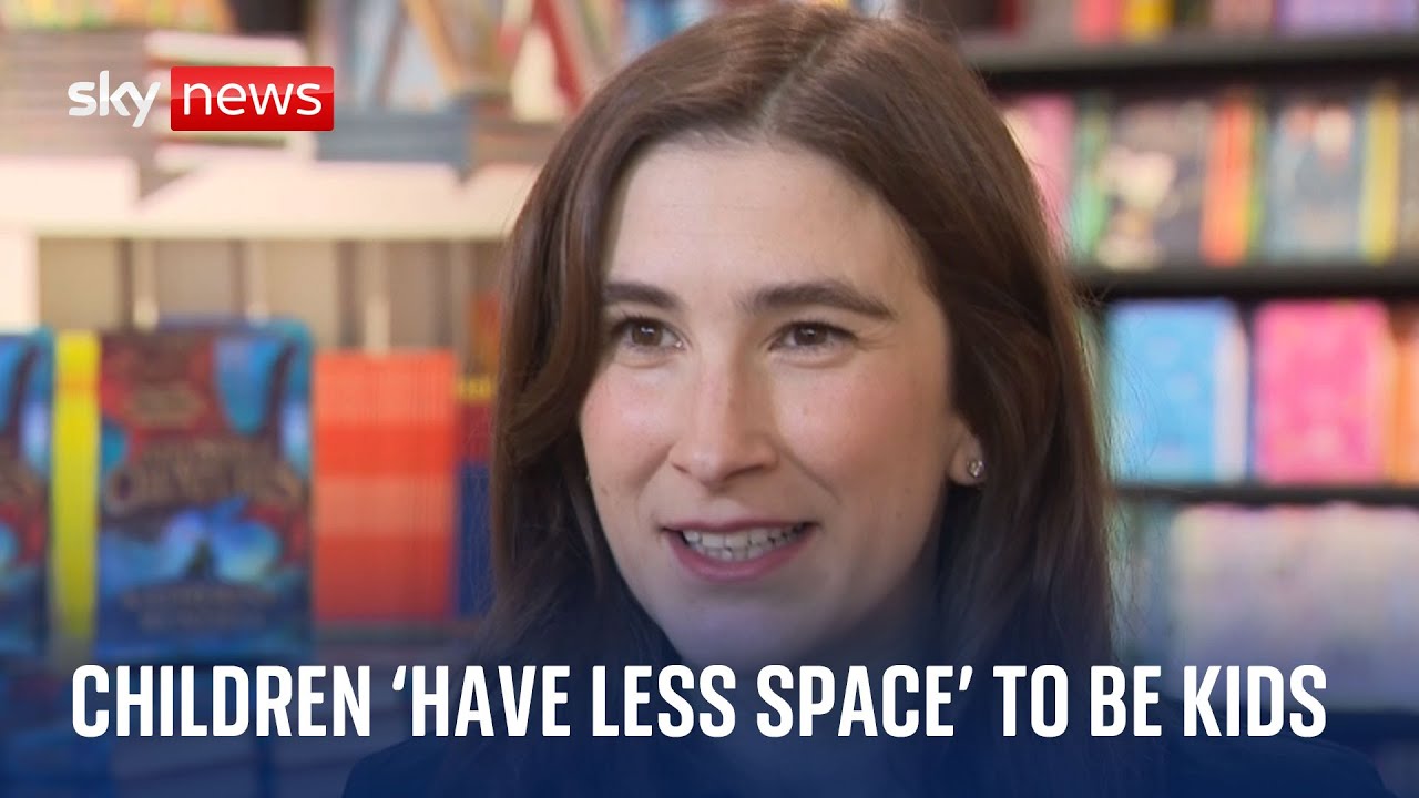 British children 'have less space' to be kids, award-winning author ...