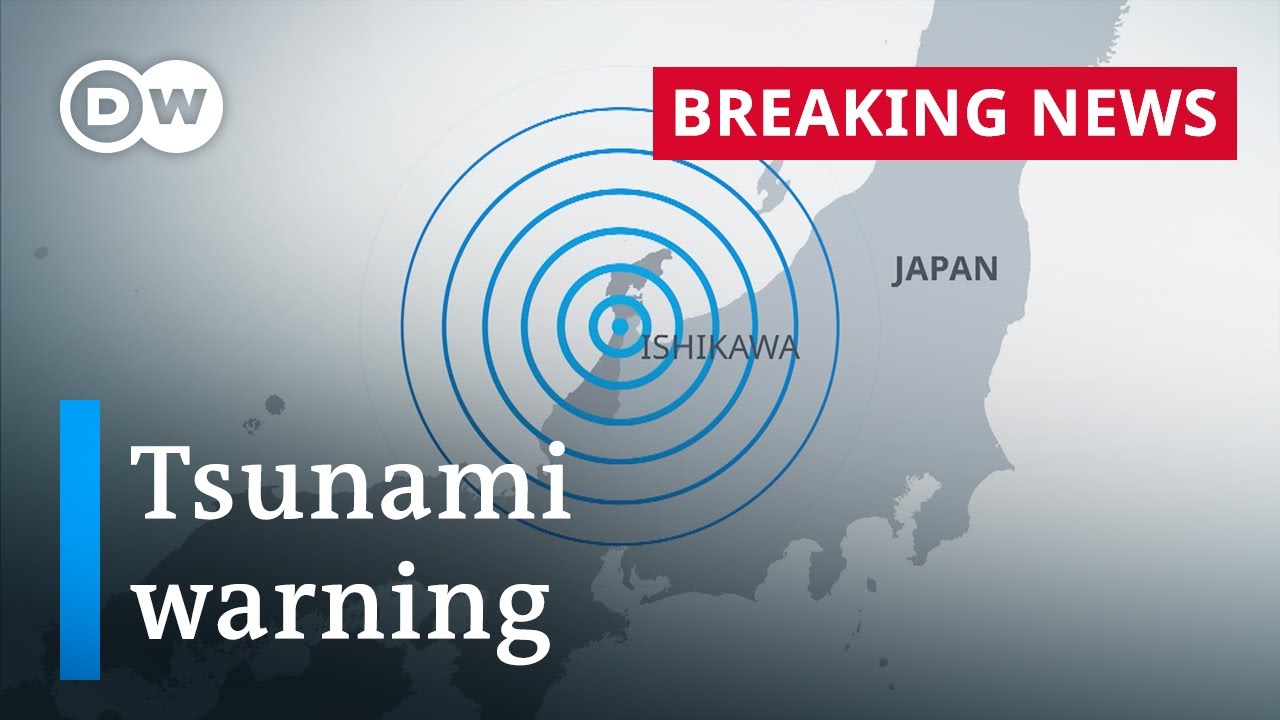 Strong earthquake prompts tsunami warning in Japan DW News World News