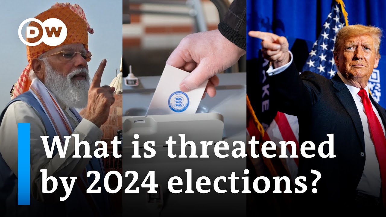 Why 2024 Could See ‘more Elections But Less Democracy’ | DW News ...