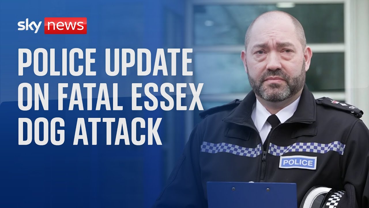 Police news conference on fatal dog attack in Essex - World News