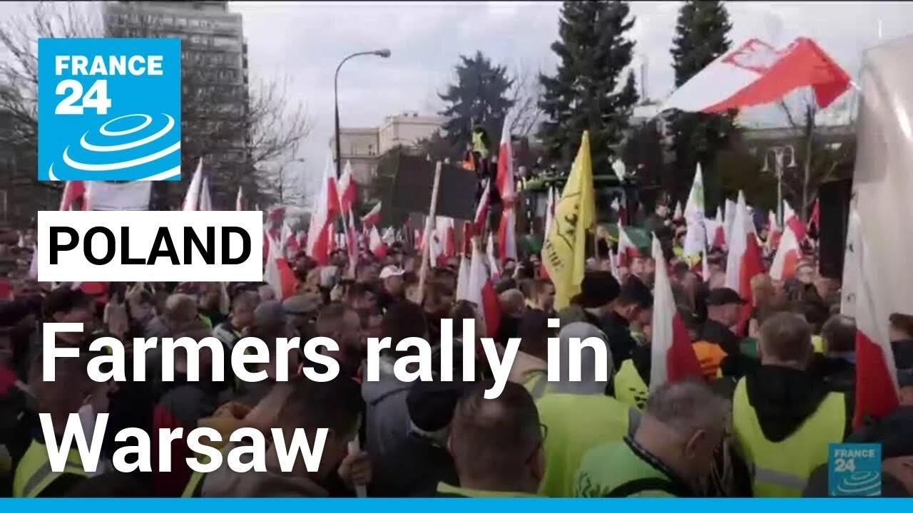 Polish farmers rally in Warsaw against EU policies, Ukraine imports ...