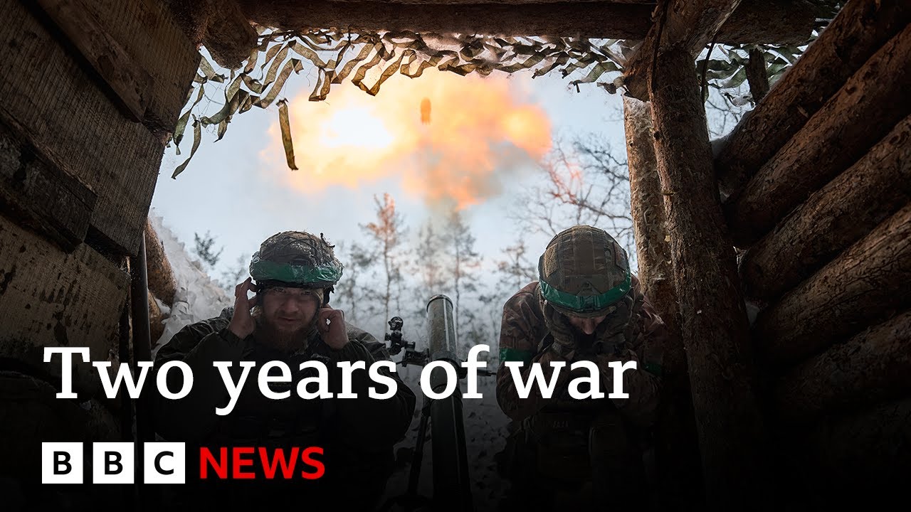 Ukraine war: Two years on since Russia's invasion | BBC News - World News
