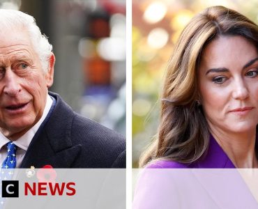 King Charles offers support to Kate after cancer announcement | BBC News