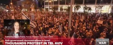Thousands protest in Tel Aviv, calling on Netanyahu to step down • FRANCE 24 English