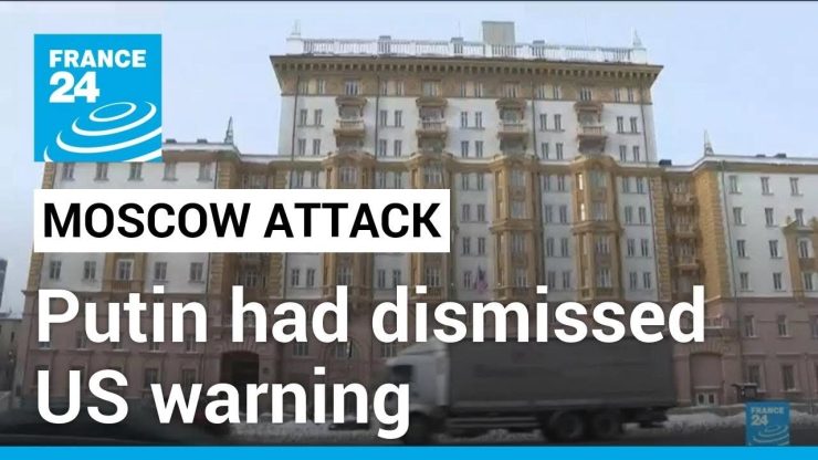 US had warned Russia of possible terror attack on 'large gatherings' • FRANCE 24 English