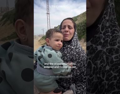 Palestinian woman describes escaping Israeli raid on al-Shifa