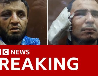 Moscow terror attack - injured suspects appear in court accused of killing 137 people | BBC News