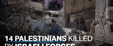 At least 14 Palestinians killed in overnight Israeli attacks