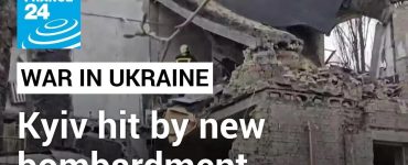 Kyiv endures a third bombardment in 5 days as Russia steps up targeting of cities • FRANCE 24