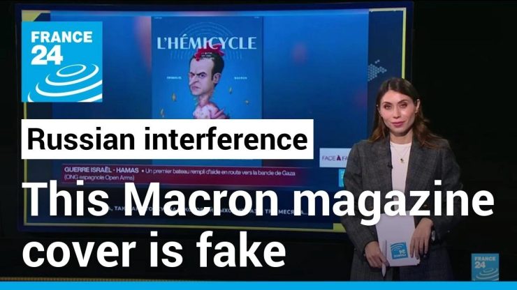 No, France 24 did not broadcast this fake President Macron magazine cover • FRANCE 24 English
