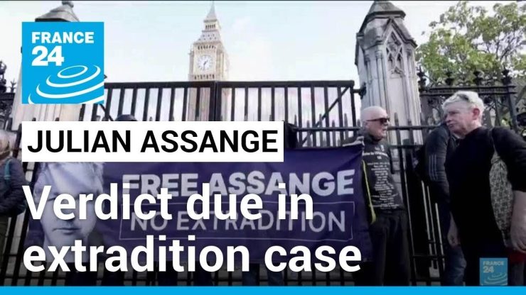 UK court to deliver ruling on Julian Assange extradition case • FRANCE 24 English
