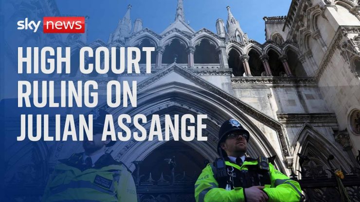 Watch live: Julian Assange's wife speaks at news conference after High Court appeal ruling delay