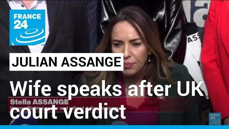 Assange 'persecuted for exposing true cost of war', says wife • FRANCE 24 English