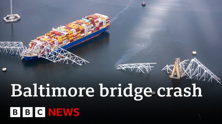 Baltimore Key Bridge collapse: Ship that collided with bridge lost power, says governor | BBC News