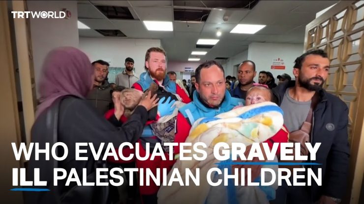 WHO evacuates 2 gravely ill children from northern Gaza for treatment