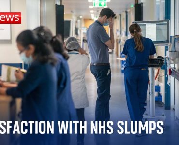 Britons 'less satisfied' with NHS than at any time on record