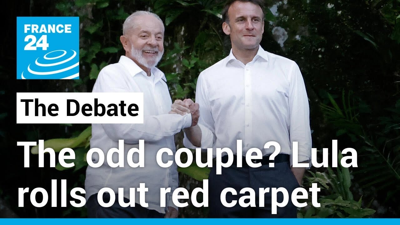 The odd couple? Lula rolls out red carpet for Macron in Brazil state
