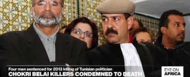 Four men sentenced to death for 2013 killing of Tunisian politician • FRANCE 24 English