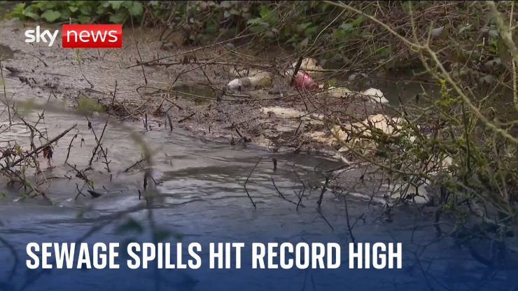 Water bills may increase after raw sewage spills in England's rivers and seas hit record high