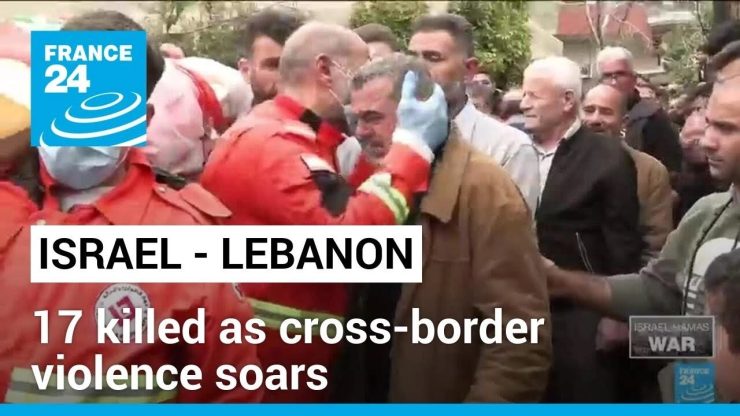 Israeli strikes in Lebanon kill 16, militant rockets kill 1 Israeli as cross-border violence soars