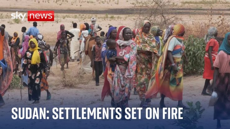 War in Sudan: More than 100 settlements set on fire with over quarter targeted more than once