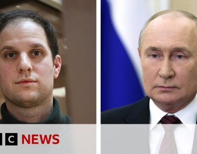 Evan Gershkovich: One year since Russia jailed the US journalist I BBC News