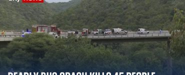 Eight-year-old girl is sole survivor of deadly bus crash in South Africa