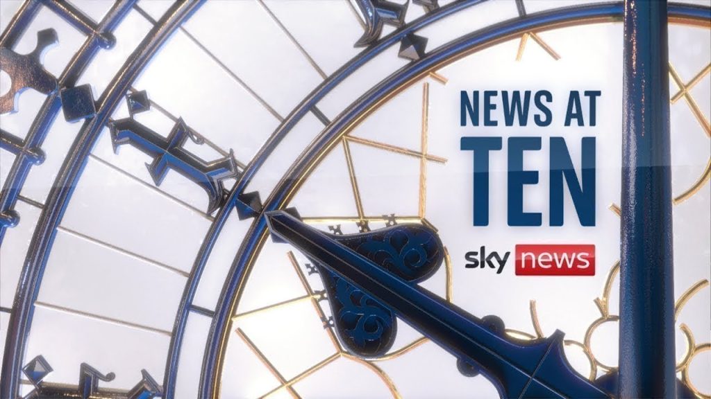 Sky News at Ten Sir Jeffrey Donaldson steps down as DUP's leader