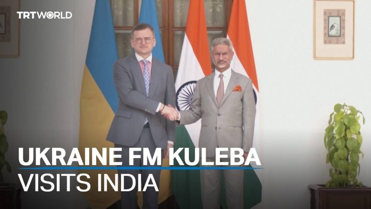 Kuleba visits India to build support for proposed peace framework