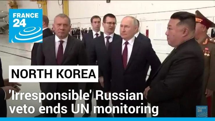 Seoul slams 'irresponsible' Russian veto ending UN North Korea sanctions monitoring • FRANCE 24