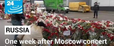 One week after Moscow concert massacre, mourners express grief • FRANCE 24 English