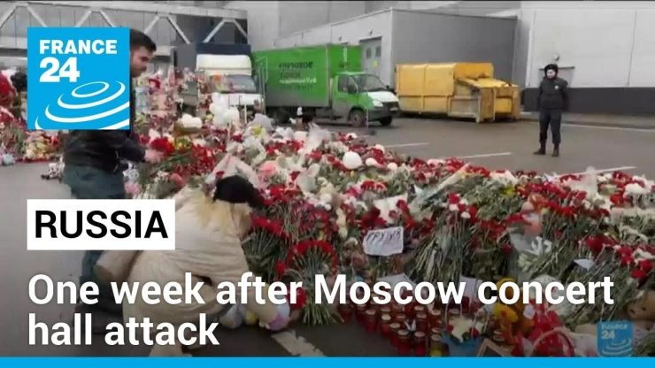 One week after Moscow concert massacre, mourners express grief • FRANCE 24 English