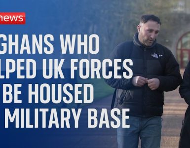 Afghans who helped UK are to be housed on Welsh military camp