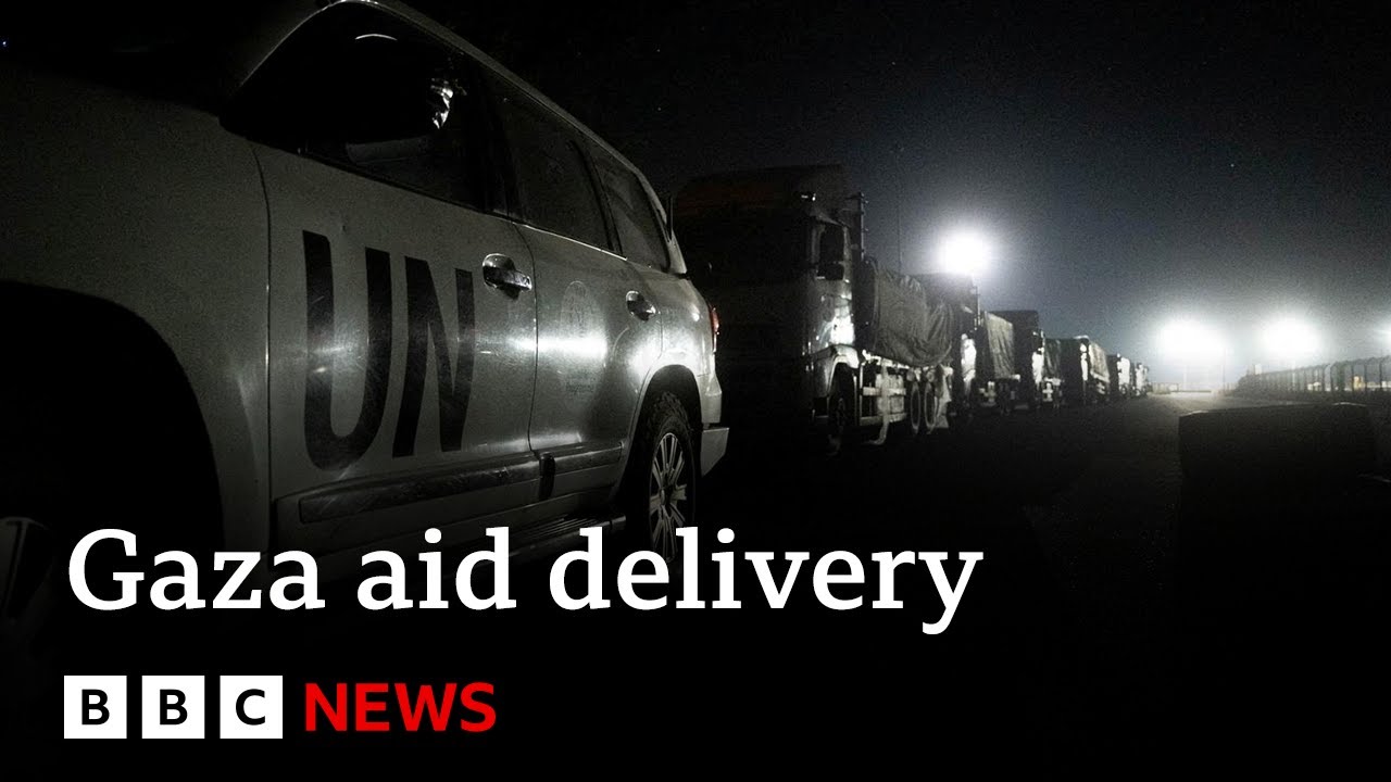 UN uses new land route from Israel to reach north Gaza | BBC News ...
