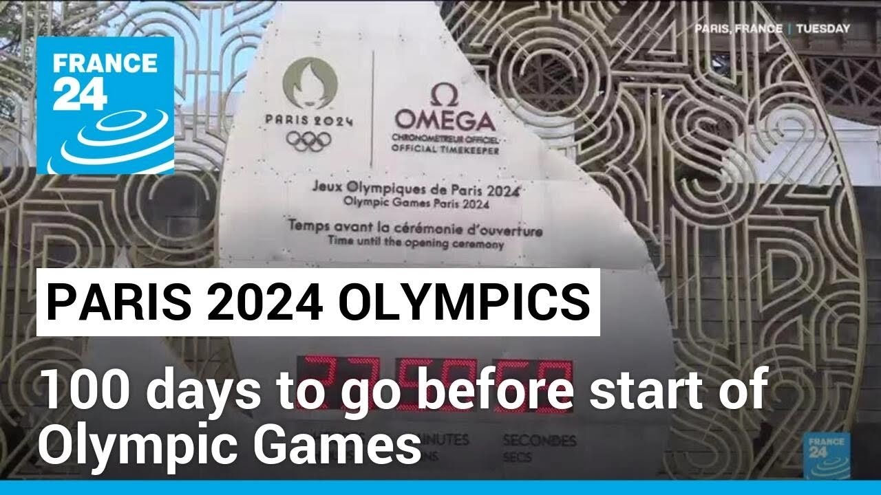 100 days to Paris 2024 Olympics • FRANCE 24 English World News