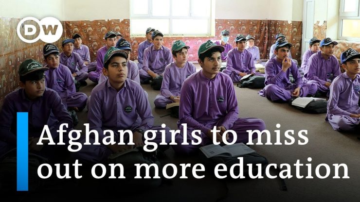 Schools open in Afghanistan — for boys | DW News