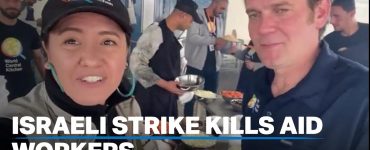 Israeli strike kills foreign and Palestinian aid workers
