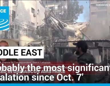 Israeli strike on Iran's Syria consulate, 'probably the most significant escalation since Oct. 7'