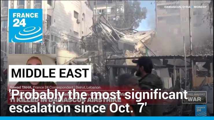 Israeli strike on Iran's Syria consulate, 'probably the most significant escalation since Oct. 7'