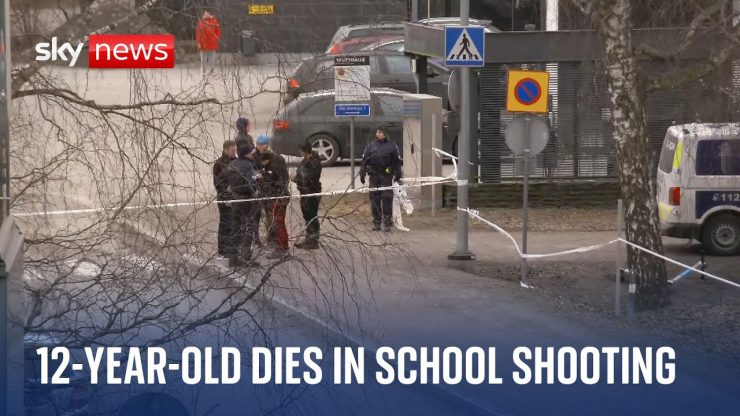 Twelve-year-old killed and two others severely injured in Finland school shooting