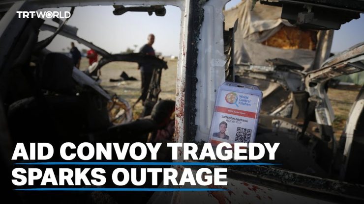 World powers condemn Israeli strike that killed charity workers