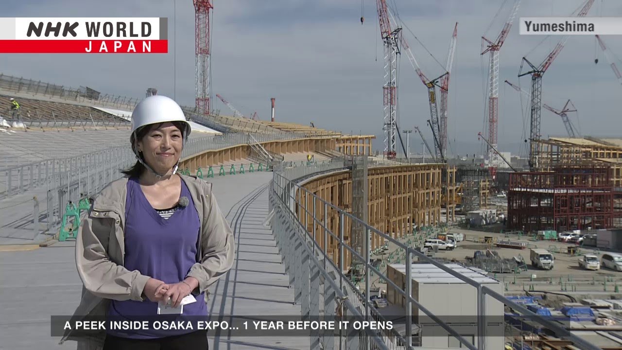 A Peek Inside Osaka Expo 2025 1 Year Outーnhk World-japan News 