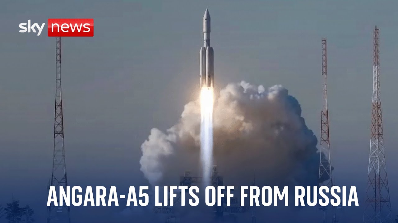 Angara-A5 rocket launch from Russia’s Vostochny cosmodrome - World News